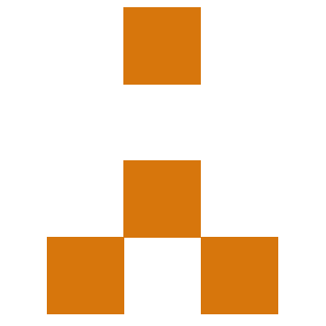 Pixel orange